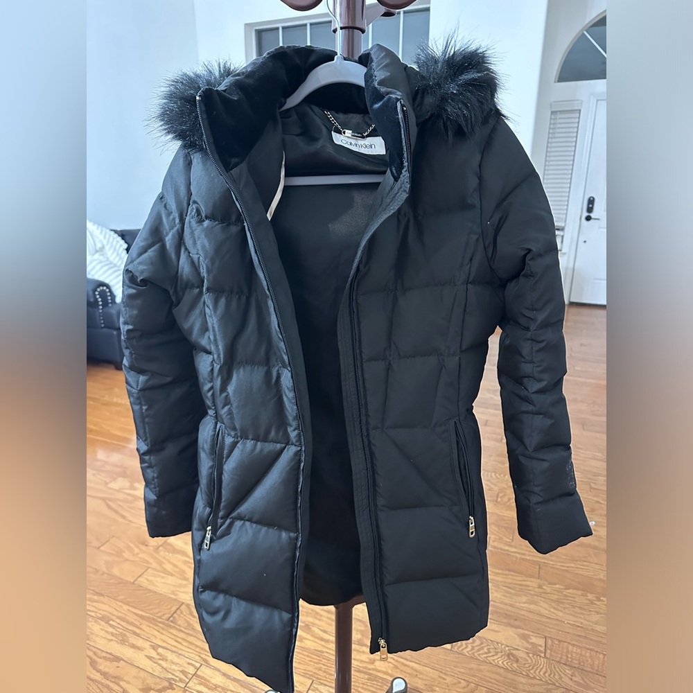 Calvin Klein winter jacket. Size Small. Gently used